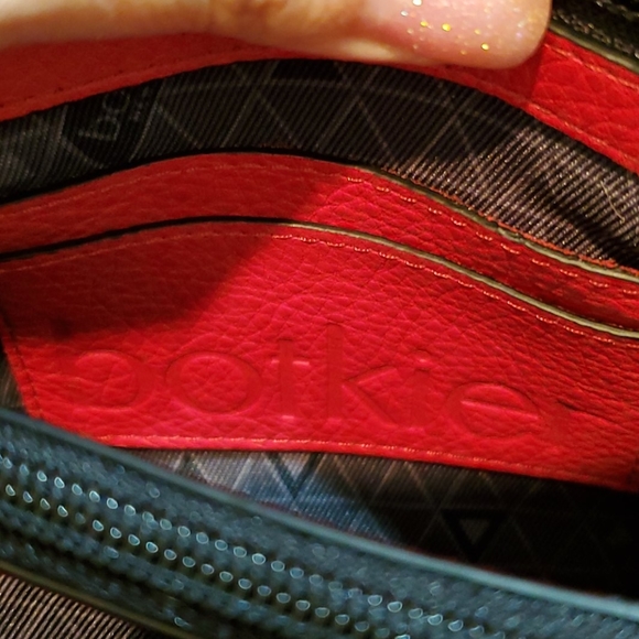 NWT Botkier red leather satchel w/dustbag - Picture 9 of 12